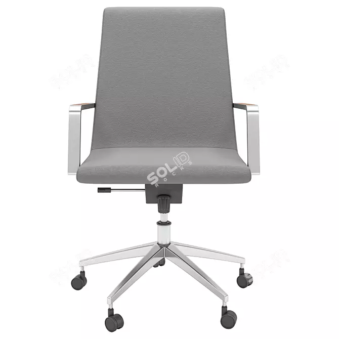 ErgoMax Office Chair 3D model image 4