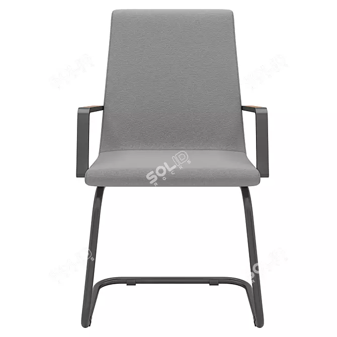 ErgoMax Office Chair 3D model image 5