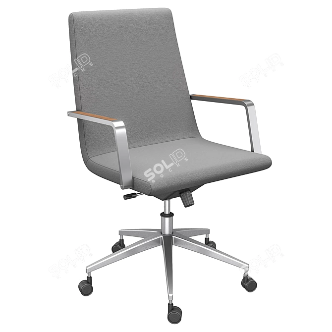 ErgoMax Office Chair 3D model image 9