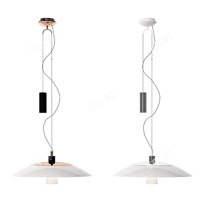 EGLO CABRAL Pendant Light Set 3D model image 1