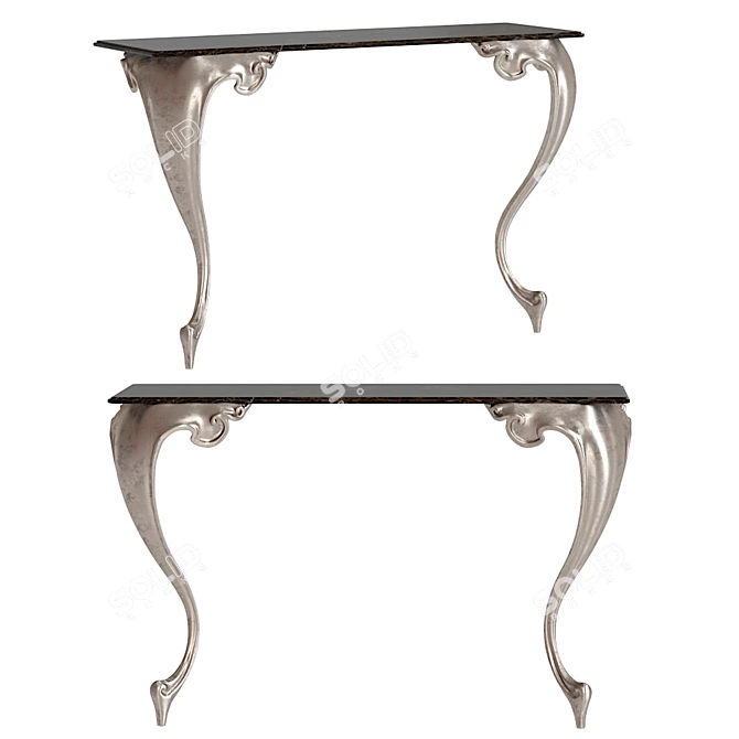 Sleek George Console: Stylish and Functional 3D model image 1