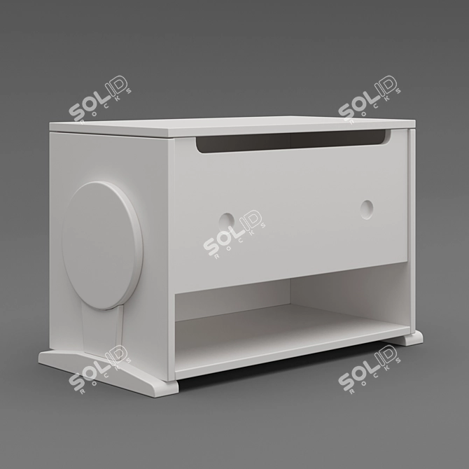 RoboCrate: Futuristic Toy Box 3D model image 6