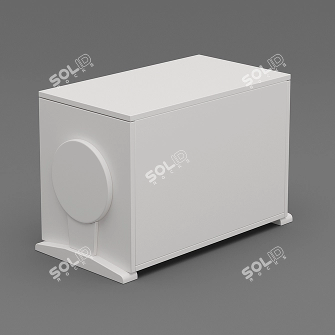 RoboCrate: Futuristic Toy Box 3D model image 7