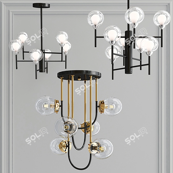 DeMarkt Bremen Collection Lights 3D model image 1