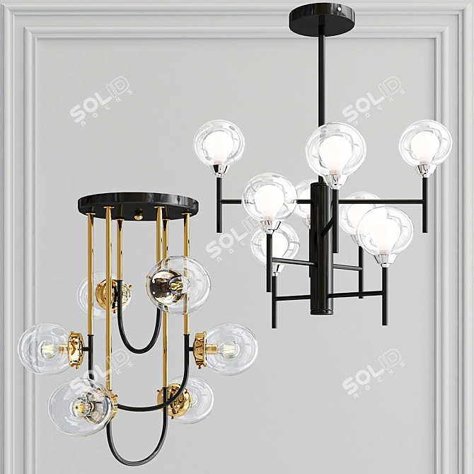 DeMarkt Bremen Collection Lights 3D model image 2