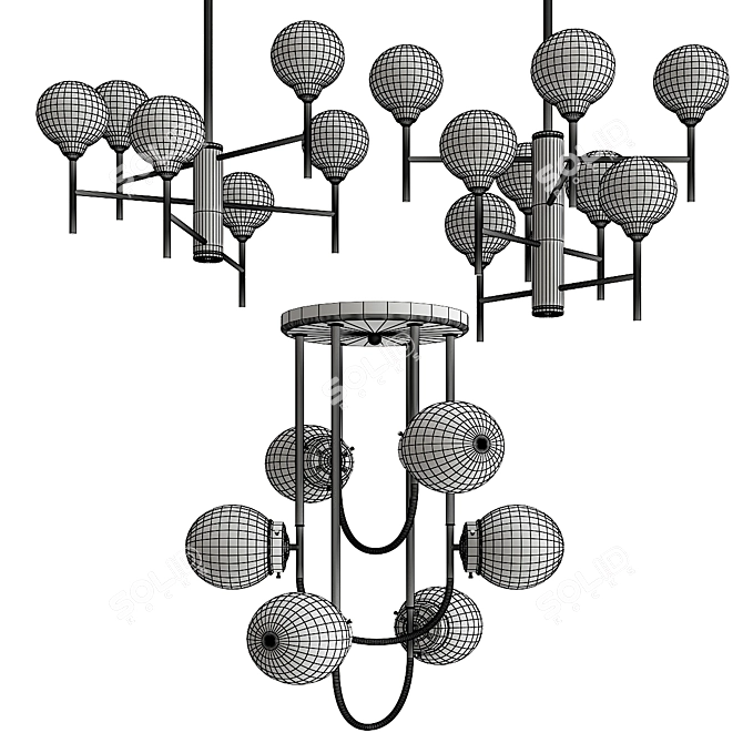 DeMarkt Bremen Collection Lights 3D model image 4