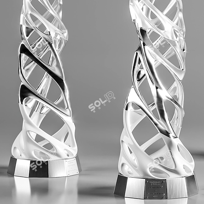 Modern Decorative Set for High-quality Rendering 3D model image 2