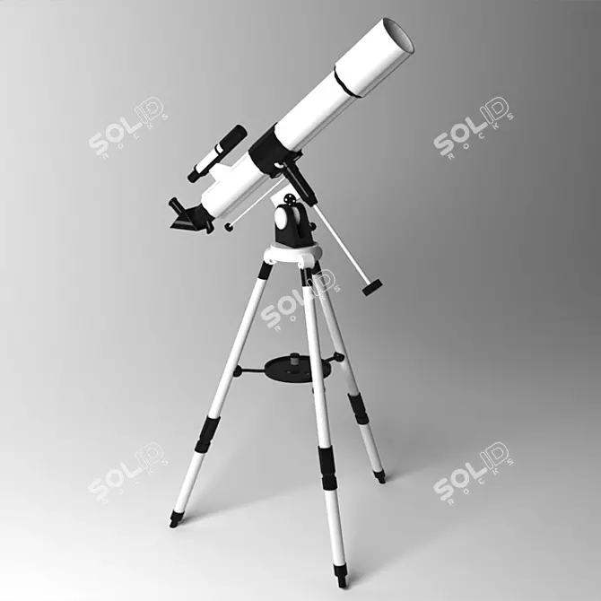 Stellar View Telescope 3D model image 1