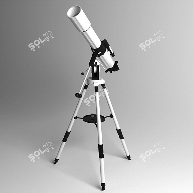 Stellar View Telescope 3D model image 2