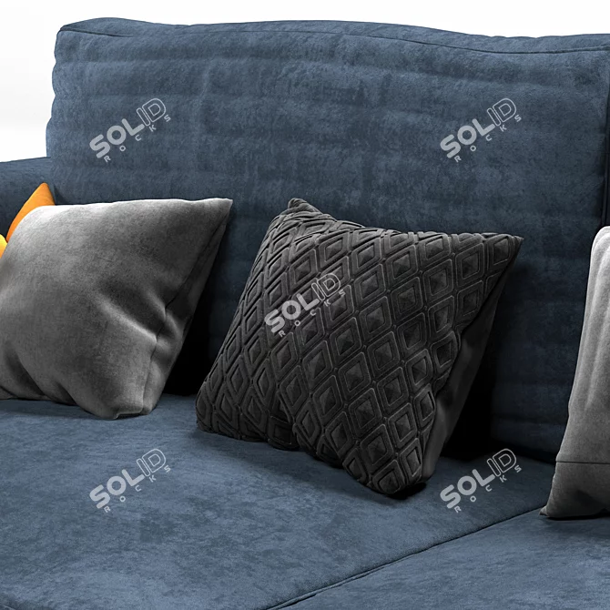 Vol Sofa: Stylish and Comfortable 3D model image 3