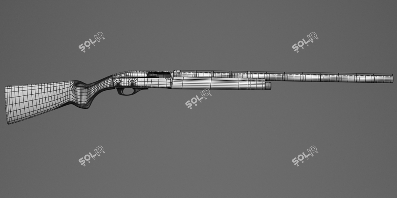 Ultimate Remington 1100 Parts 3D model image 3