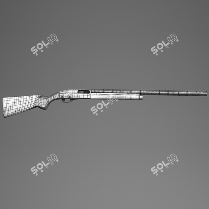Ultimate Remington 1100 Parts 3D model image 4