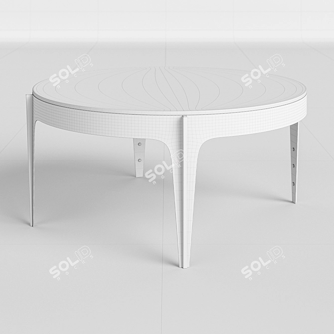 Artistic Elegance: Fontana Arte Coffee Table 3D model image 3