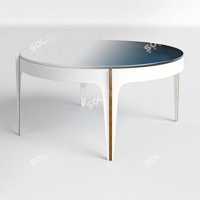 Artistic Elegance: Fontana Arte Coffee Table 3D model image 5