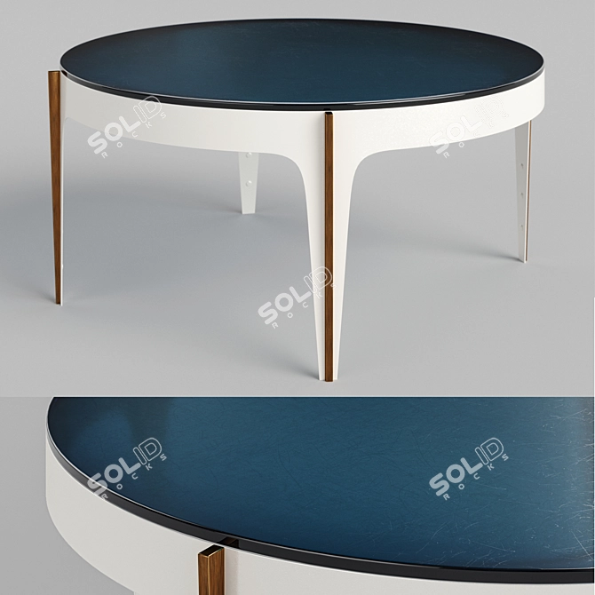 Artistic Elegance: Fontana Arte Coffee Table 3D model image 6