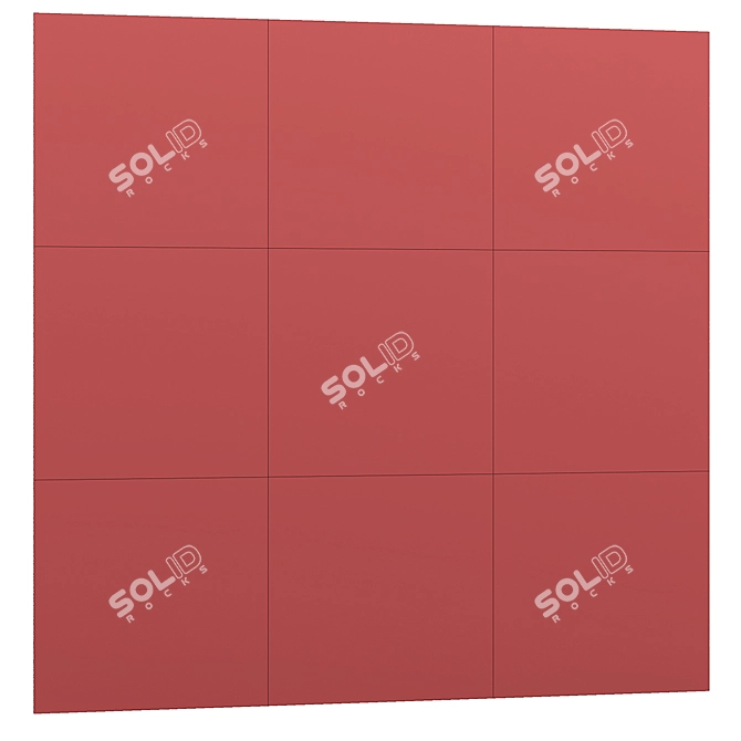 Gray Porcelain Tiles Big 6K 3D model image 4