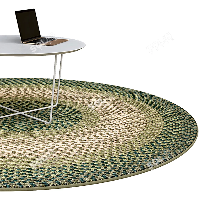 Round Rugs | No. 026 3D model image 2