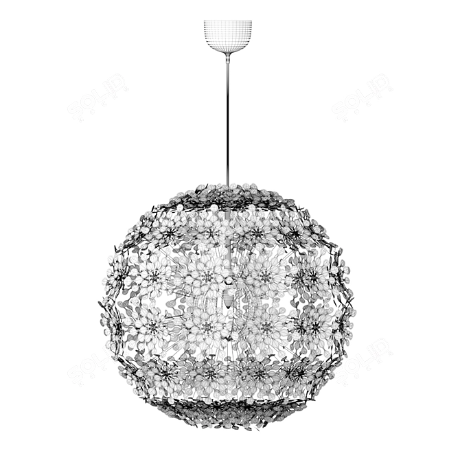 GRIMSOS Pendant Lamp - Stylish and Functional Lighting 3D model image 2