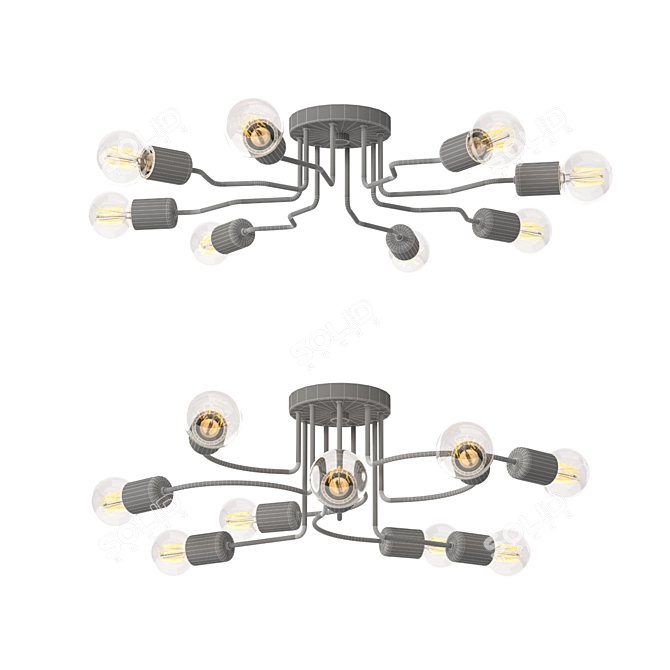 EGLO ORAZIO Pendant Light Set 3D model image 4
