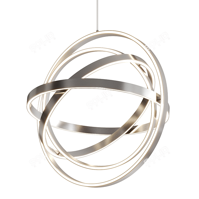 B612 Pendant Lamp by Henri Bursztyn 3D model image 5