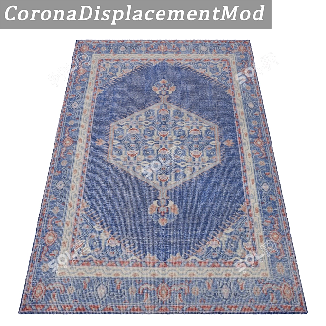 High-Quality Carpets Set 3D model image 4