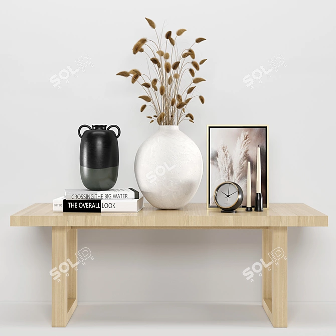 Premium Lagurus Ovatus Decor 3D model image 1