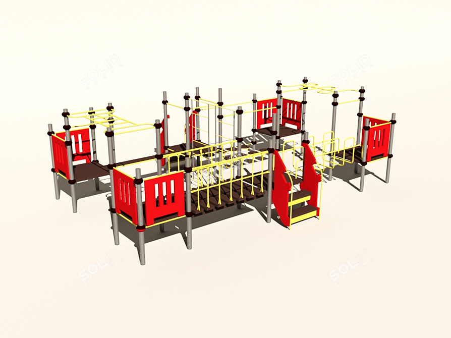 Romana Sports Complex: Ultimate Fun for Kids 3D model image 2