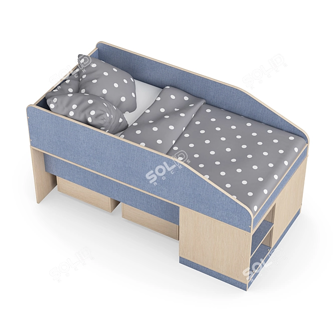 Legenda K08 Children's Bed 3D model image 2