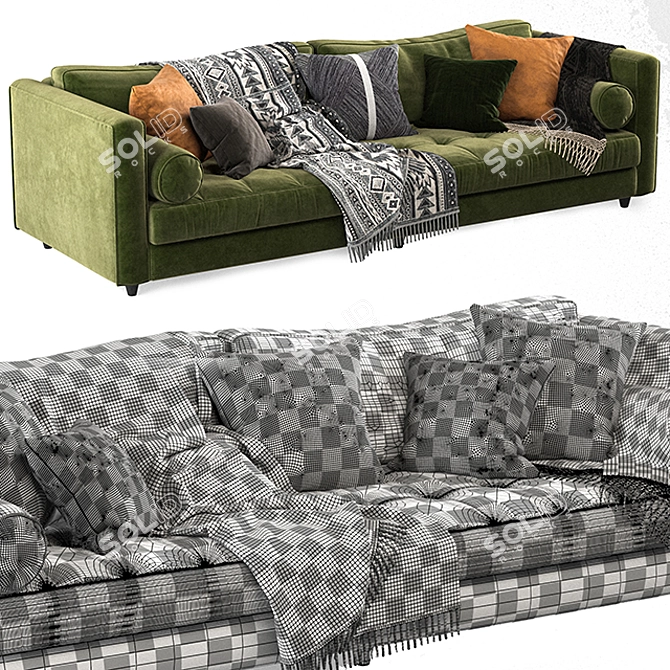 Amir Sayyadi Collection: Article Sven Sofa 3D model image 5