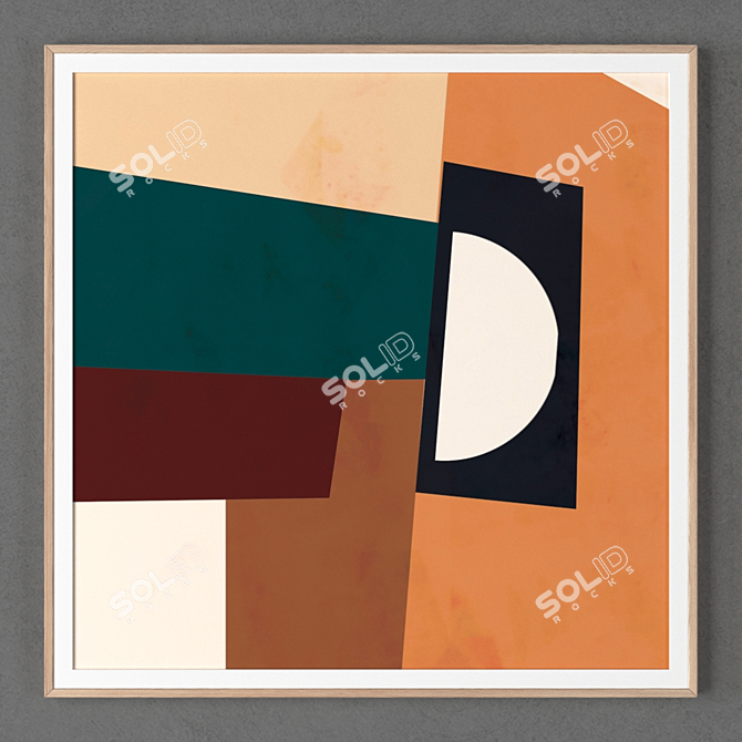 Artistic Frames Set 3D model image 4