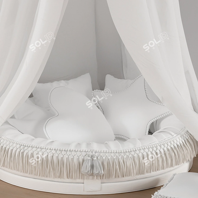 Boho Junior Nest and Toys Set 3D model image 3