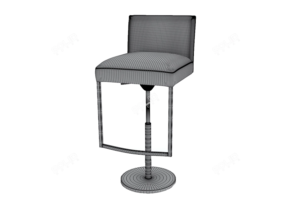 Elevate Your Seating - Barstool 3D model image 10