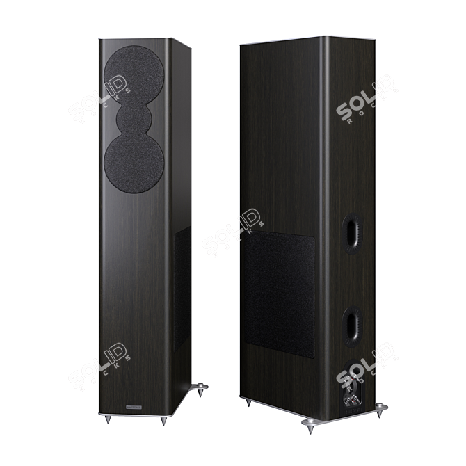 Mission QX-5 Floorstanding Acoustic System 3D model image 2