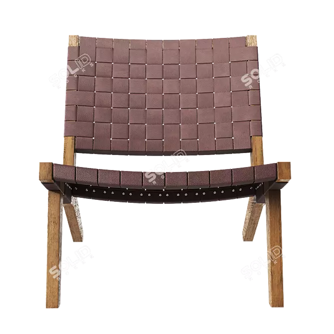 Royale Comfort Lounge Chair: DE LA ESPADA 128 3D model image 2