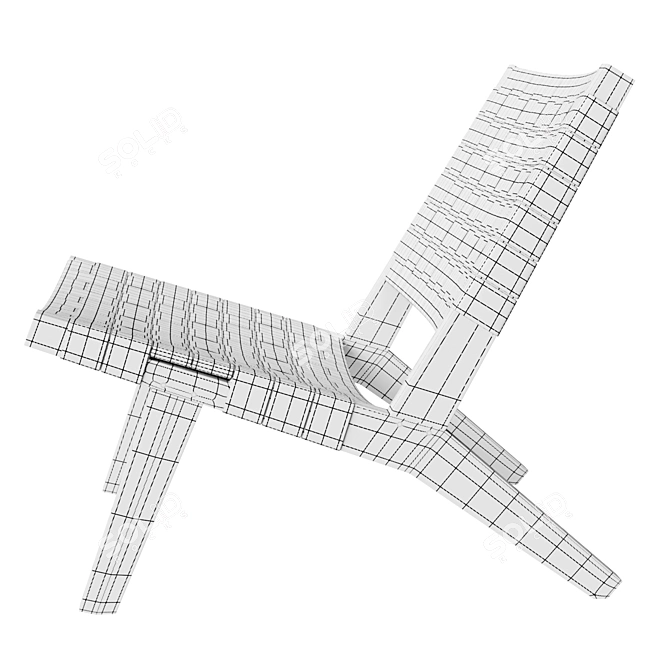 Royale Comfort Lounge Chair: DE LA ESPADA 128 3D model image 5