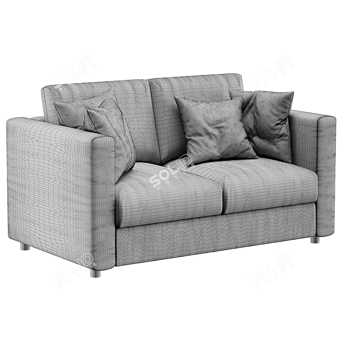 Modern Comfort: Ikea Finnala 2-Seater Sofa 3D model image 4