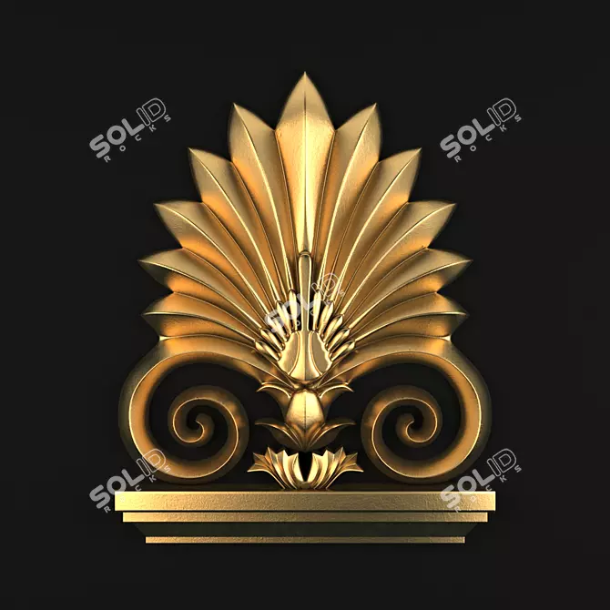 Exquisite Decorative Ornaments 3D model image 1