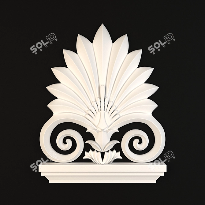 Exquisite Decorative Ornaments 3D model image 3