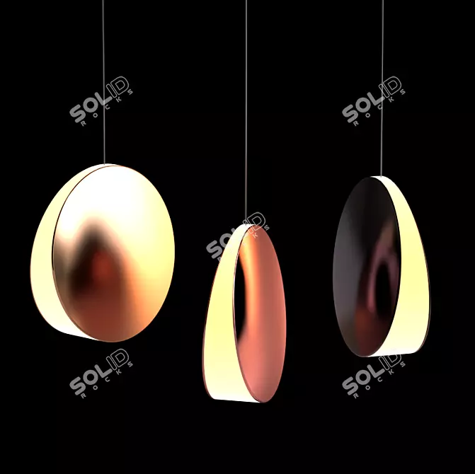 North Pendant Light | Studio Besau-Marguerre Design 3D model image 4