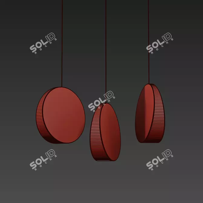 North Pendant Light | Studio Besau-Marguerre Design 3D model image 5