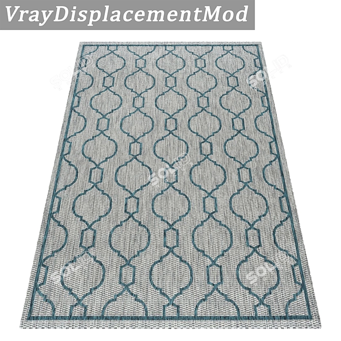 Luxury Carpet Set: High-Quality Textures for Stunning Renderings 3D model image 3