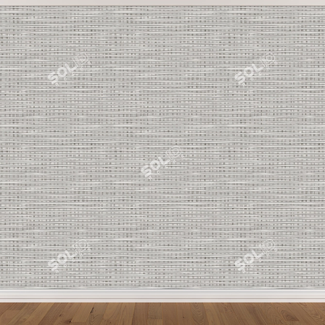 Seamless Wallpaper Set (3 Colors) 3D model image 2