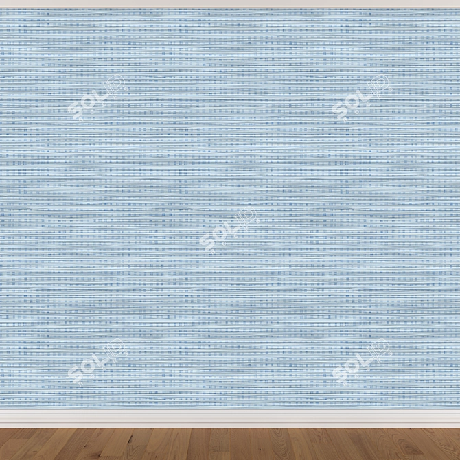 Seamless Wallpaper Set (3 Colors) 3D model image 4