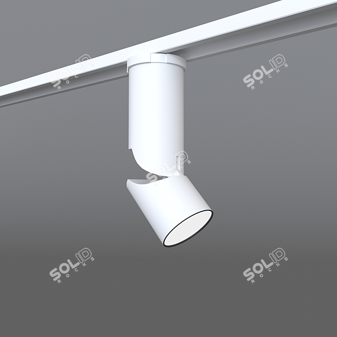 Sleek LED Profile Show 12W 3D model image 1