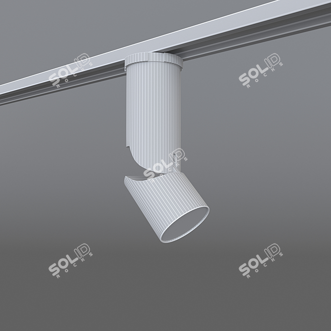 Sleek LED Profile Show 12W 3D model image 3