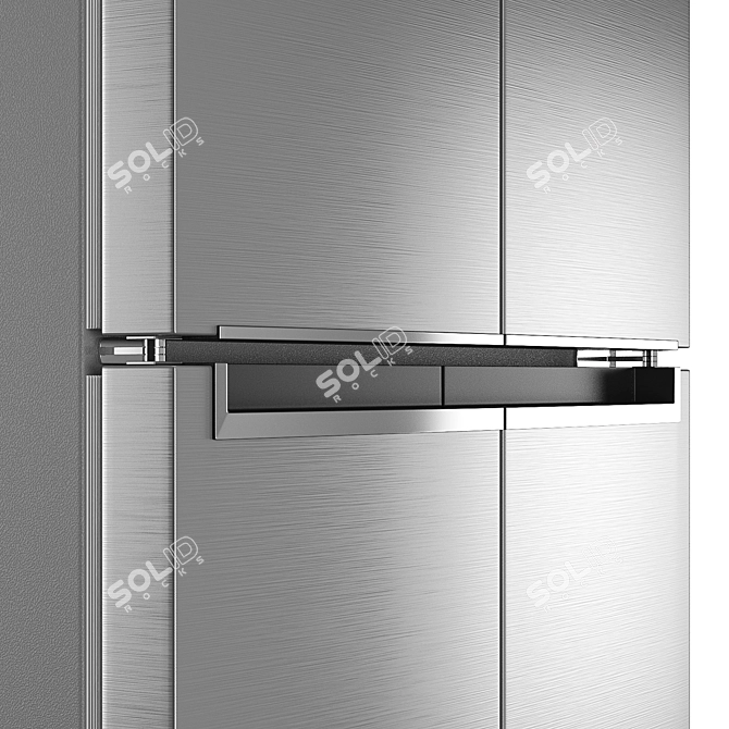 LG GC-B22FTMPL Fridge: Stylish Design, Optimal Size 3D model image 4