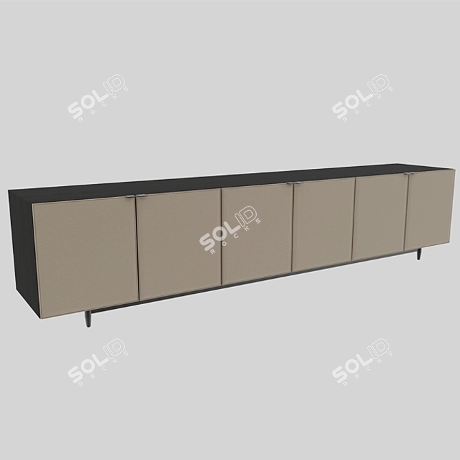 Elegant Morrison Sideboard: Russian Translation Available 3D model image 3