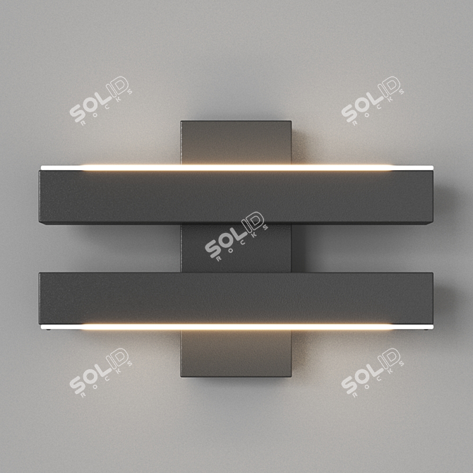 Elegant Wall Sconce Artys 3D model image 3