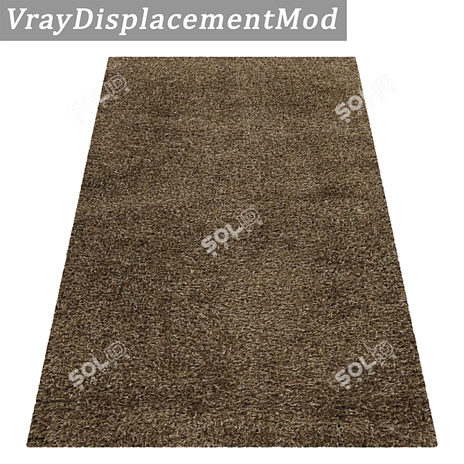 Luxurious Rug Set: High-Quality Textures for Every Perspective 3D model image 3
