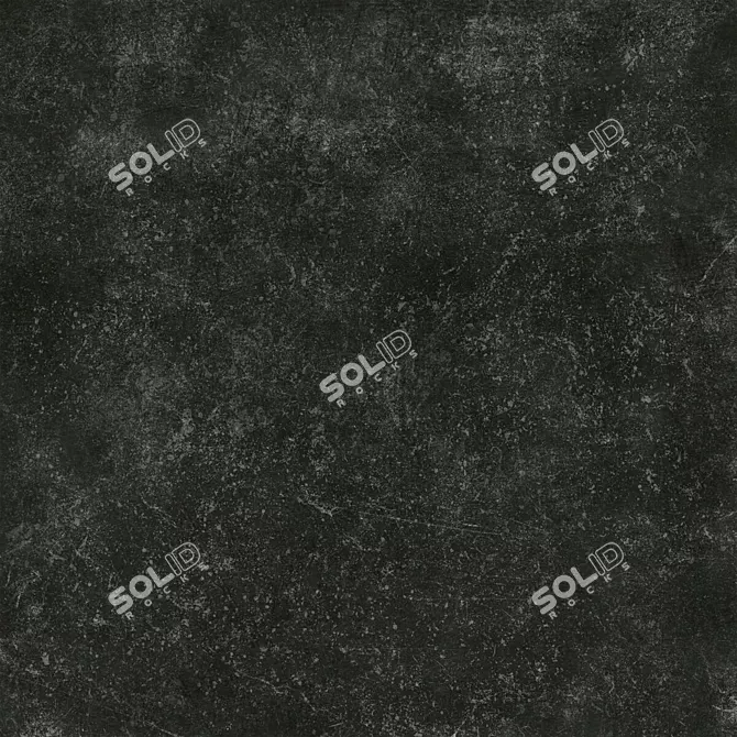 KIBO Black Stone Wall Tiles: Multi-Texture 3D Render 3D model image 5